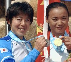 Japan's Nakagome wins silver in AG mountain bike cross country